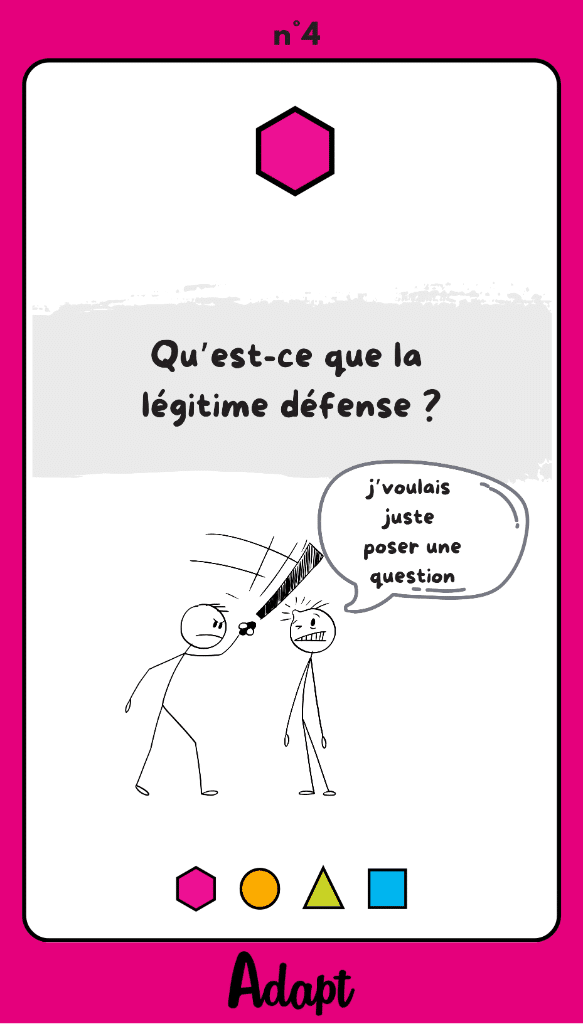 Carte n°2 du jeu pédagogique ADAPT